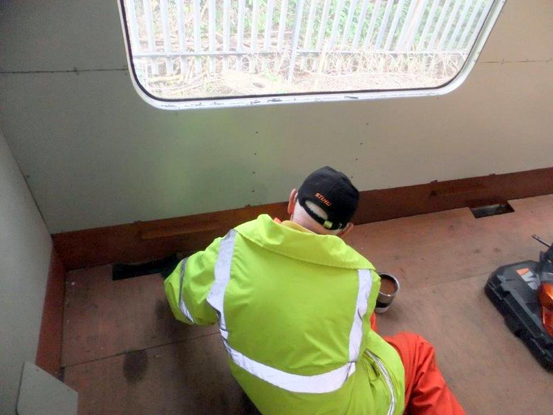 Class 105: Painting the metal upstands